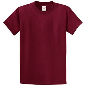 Plain Burgundy T Shirt Unisex Tshirts Burgundy Small 100% Rich Soft Cotton T Shirt