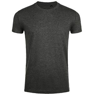 SOLs Imperial Fit T-shirt Colour Charcoal marl Size L