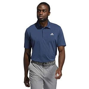 adidas Golf Mens Ultimate365 Solid LC Polo Shirt - Crew Navy - S