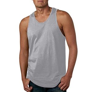 Cenlang Men's Muscle Bodybuilding Cut Off Quick Dry Stringer Tank Tops Y-Back Gym Workout Fitness Sleeveless Vest T-Shirts