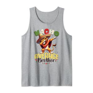 Nacho Average Brother Cinco de Mayo Dabbing Lion Tank Top