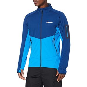 Berghaus Men's Pravitale Mountain Light Fleece Jacket, Adriatic/Deep Water, XL