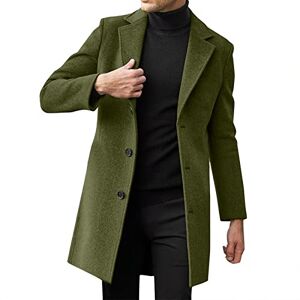 Men'S Wool Overcoat Long Trench Coat COOFANIN Trench Coats for Men UK UK Sales Clearance Mens formal Jackets XXL Winter Coat Men Mens Black Trench Coat Long Mens Jackets Trench Coat Men Long Winter Coat Men