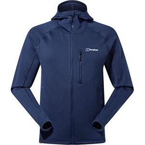Berghaus Men's Carnot Polartec Power Stretch Hooded Fleece Jacket, Dusk, L