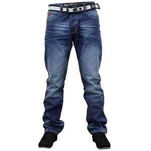 Men's Crosshatch Jeans GAMITTO Mid Wash 38 Regular