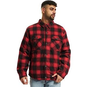 Brandit Lumberjacket, Red/Black, 5XL