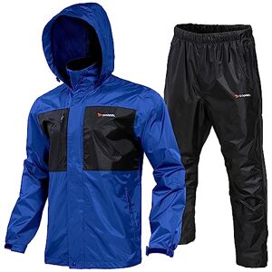 Rodeel Waterproof Fishing Rain Suit for Men (Rain Gear Jacket & Trouser Suit)