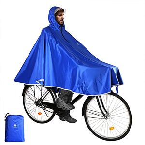 Anyoo Waterproof Rain Poncho Bike Bicycle Rain Coat Jacket Capes Lightweight Compact Reusable for Boys Men Women Adults