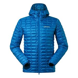 Berghaus Men's Cuillin Synthetic Insulated Hooded Jacket, Extra Warm, Lightweight Design, Turkish Sea/Limoges, XXL