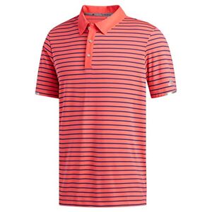 adidas Men's Climachill Three-Color Stripe Polo Shirt, Red (Rojo Dt3576), Medium