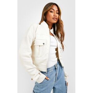 boohoo Pocket Detail Bomber Jacket