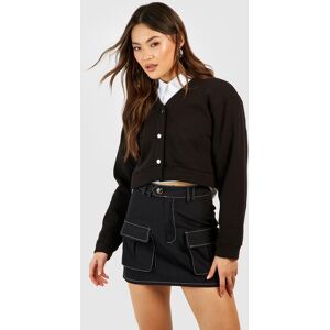 boohoo V Neck Bomber Jacket