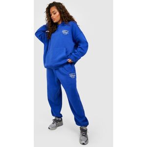 boohoo Athleisure Club Embroidered Hooded Tracksuit