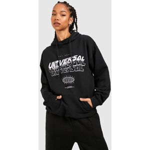 boohoo Tall Universal Graphic Printed Hoodie