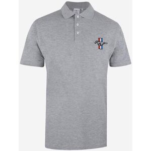 Mustang Logo Emb Mens Polo T-Shirt