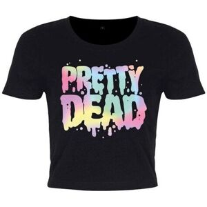 Grindstore Pretty Dead Pastel Goth Crop Top