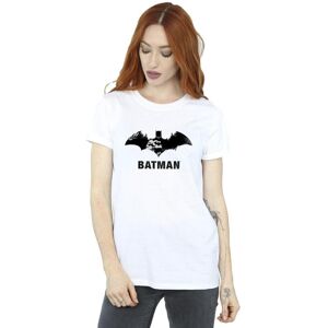 DC Comics Batman Black Stare Logo Cotton Boyfriend T-Shirt