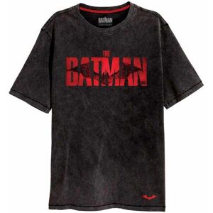 Batman Logo Acid Wash T-Shirt