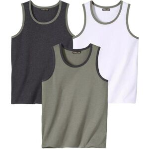 Atlas for Men Summer Tank Top (Pack of 3)