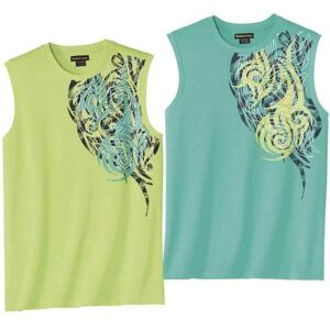 Atlas for Men Summer Vest Top Pack of 2