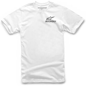 Alpinestars Corporate T-Shirt - Small - White  - White