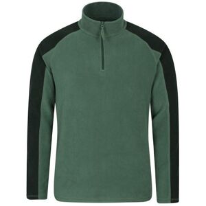 Mountain Warehouse Mens Ashbourne Fleece Top (Khaki) - Size X-Small