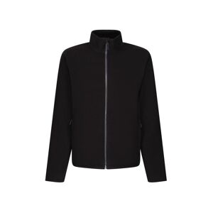 Regatta Mens Honestly Made Fleece Jacket (Black) - Size Medium
