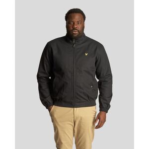 Lyle & Scott Mens Harrington Jacket Plus In Navy Cotton - Size 4xl