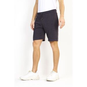 Brave Soul Mens Charcoal 'Tarley' Basic Fleece Shorts Cotton - Size Large