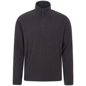 Mountain Warehouse Mens Camber Fleece Top (Black) - Size 2xs