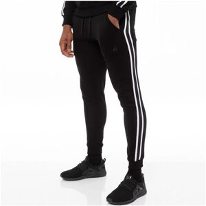 Enzo Mens Black Tracksuit Joggers