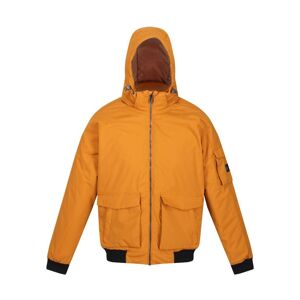 Regatta Mens Fazian Waterproof Hooded Jacket - Brown - Size 2xl
