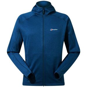 Berghaus Mens Urban Spitzer Hooded Fleece Jacket In Navy - Size Large