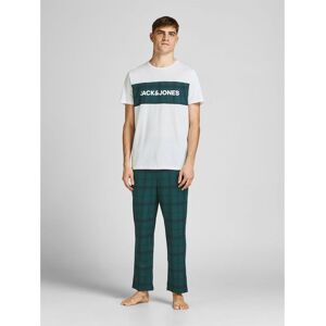 Jack & Jones Mens Pyjamas Loungewear Set - Green - Size 2xl