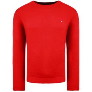 Calvin Klein Cashmere Mens Red Sweater Cotton - Size Medium