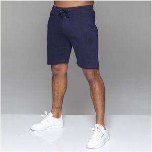 Myt Mens Fleece Shorts Navy Cotton - Size Medium