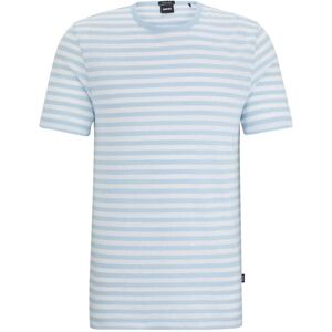 Hugo Boss Black Mens Tiburt457 T-Shirt Light Pastel Blue - Size Medium