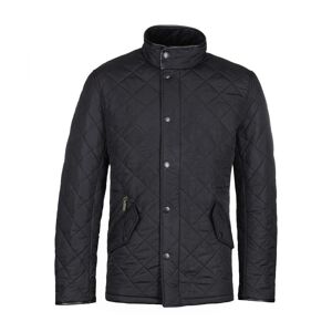 Barbour Mens Powell Quilted Jacket - Black - Size Medium
