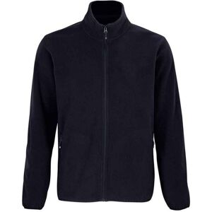 Sols Mens Factor Recycled Fleece Jacket (Navy) - Size 2xl