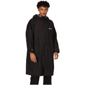 Regatta Mens Adult Waterproof Fleece Lined Robe Jacket - Black - Size Small