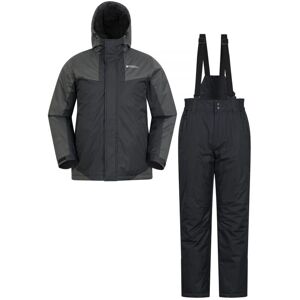 Mountain Warehouse Mens Ski Jacket & Trousers (Black) - Size 2xl