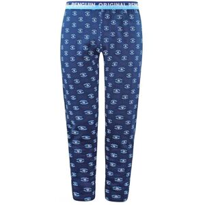 Original Penguin Lounge Jersey Mens Navy Pyjamas Bottoms - Blue Cotton - Size Small