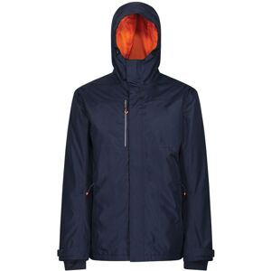 Regatta Mens Thermogen Heated Waterproof Jacket (Navy/magma Orange) - Multicolour - Size X-Large