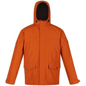 Regatta Mens Sterlings Iii Insulated Waterproof Jacket (Burnt Umber) - Red - Size Medium