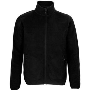 Sols Mens Factor Recycled Fleece Jacket (Black) - Size 2xl