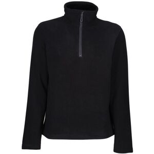 Regatta Mens Honestly Made Recycled Half Zip Fleece (Black) - Size Medium