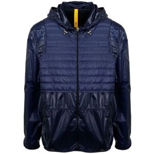 Moncler Mens Genius X Craig Navy Blue Padded Zip-Up Hooded Jacket - Size Large