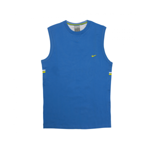 Nike Vintage Blue Mens Vest Textile - Size Medium