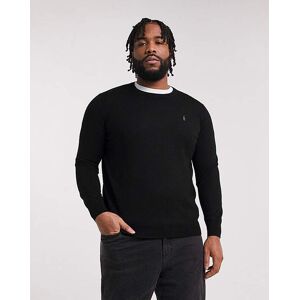 Polo Ralph Lauren Classic Knit Jumper Black L TALL male