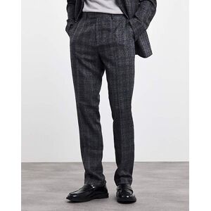 Joe Browns Suit Trousers Navy Check 40L male